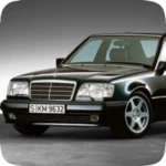 Logo of Benz E500 W124 Drift Simulator android Application 