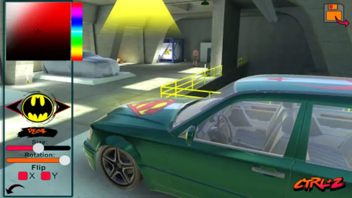 Benz E500 W124 Drift Simulator android App screenshot 6